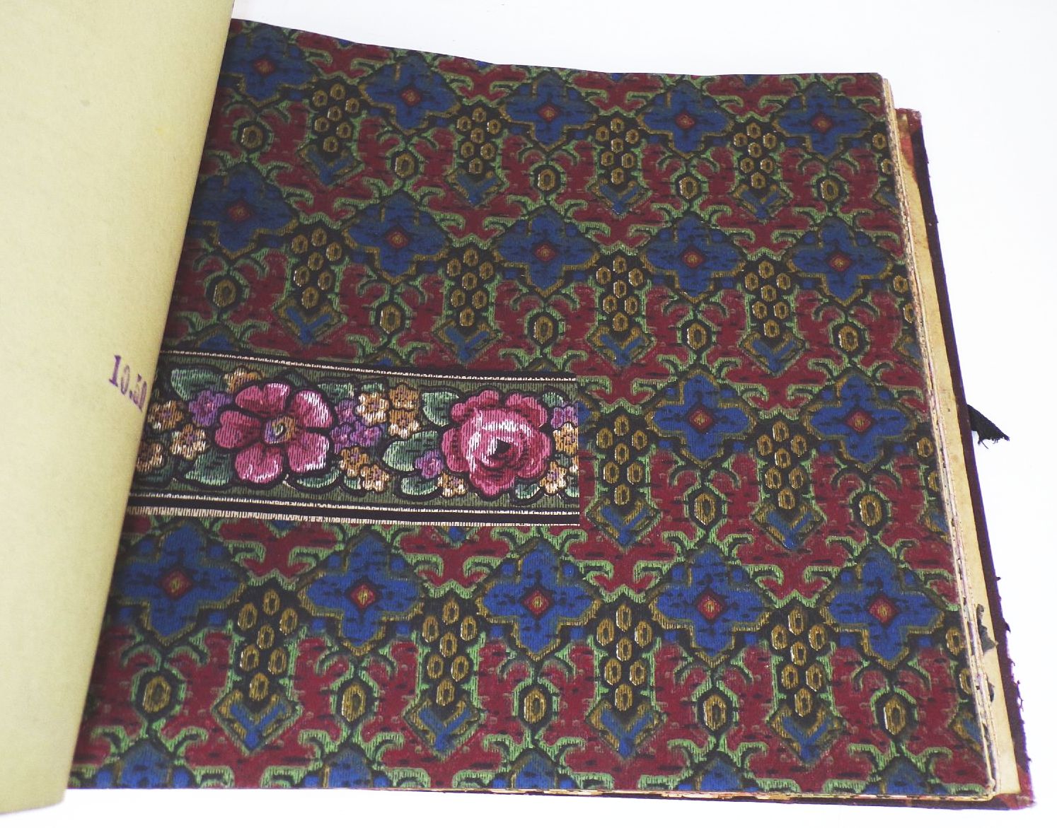 Altes Tapeten Musterbuch Schlote Dresden 1921 Altes Tapeten Musterbuch Schlote Dresden 1921