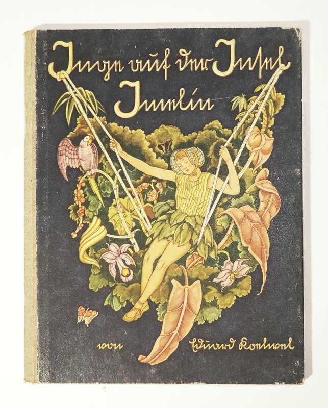 Inge auf der Insel Imelin Kinderbuch 1948 Eduard Koelwel ! 