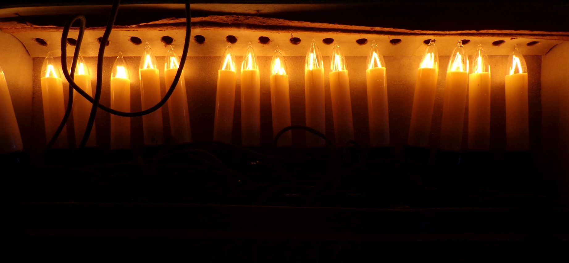 Alte Osram Lichterkette 16er Baumkette Beleuchtung Kerzenlampen Alte Osram Lichterkette 16er Baumkette Beleuchtung Kerzenlampen