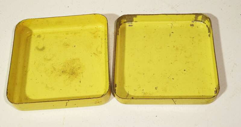 Alte Blechdose Märklin 2 für Metallbaukasten Behälter Vintage