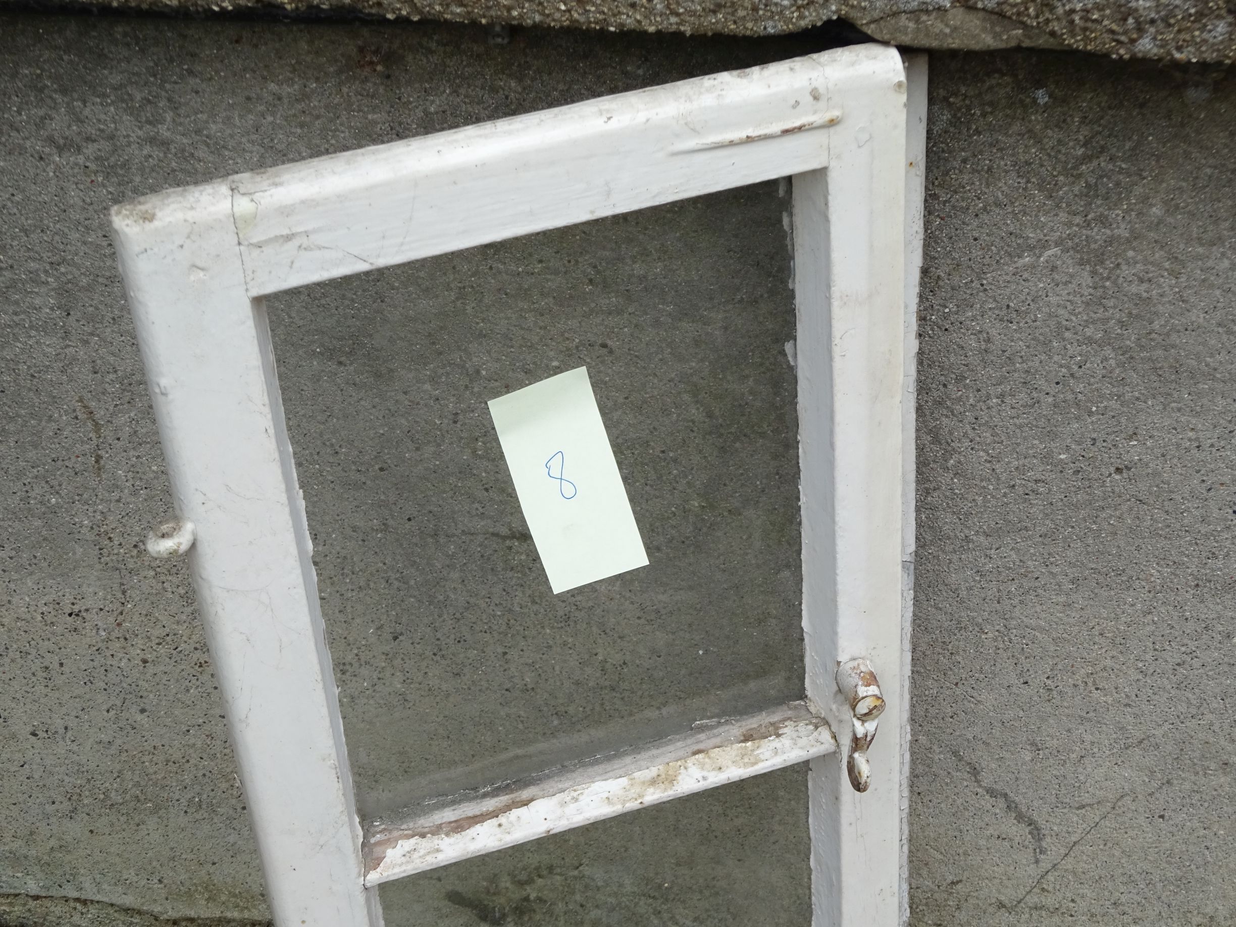 Altes Sprossenfenster Gartendeko Holzfenster Altes Sprossenfenster Gartendeko Holzfenster