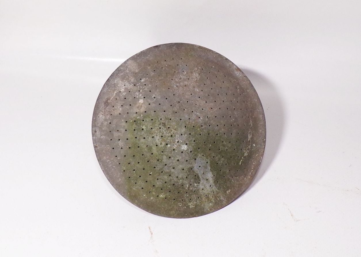 Alte Gießkannentülle Aufsatz für Gießkann Zink Tülle