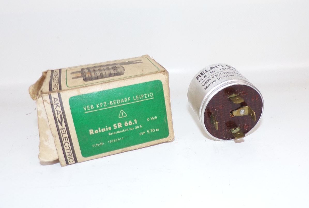 Relais SR66.1 Aka Electric OVP Trabant 