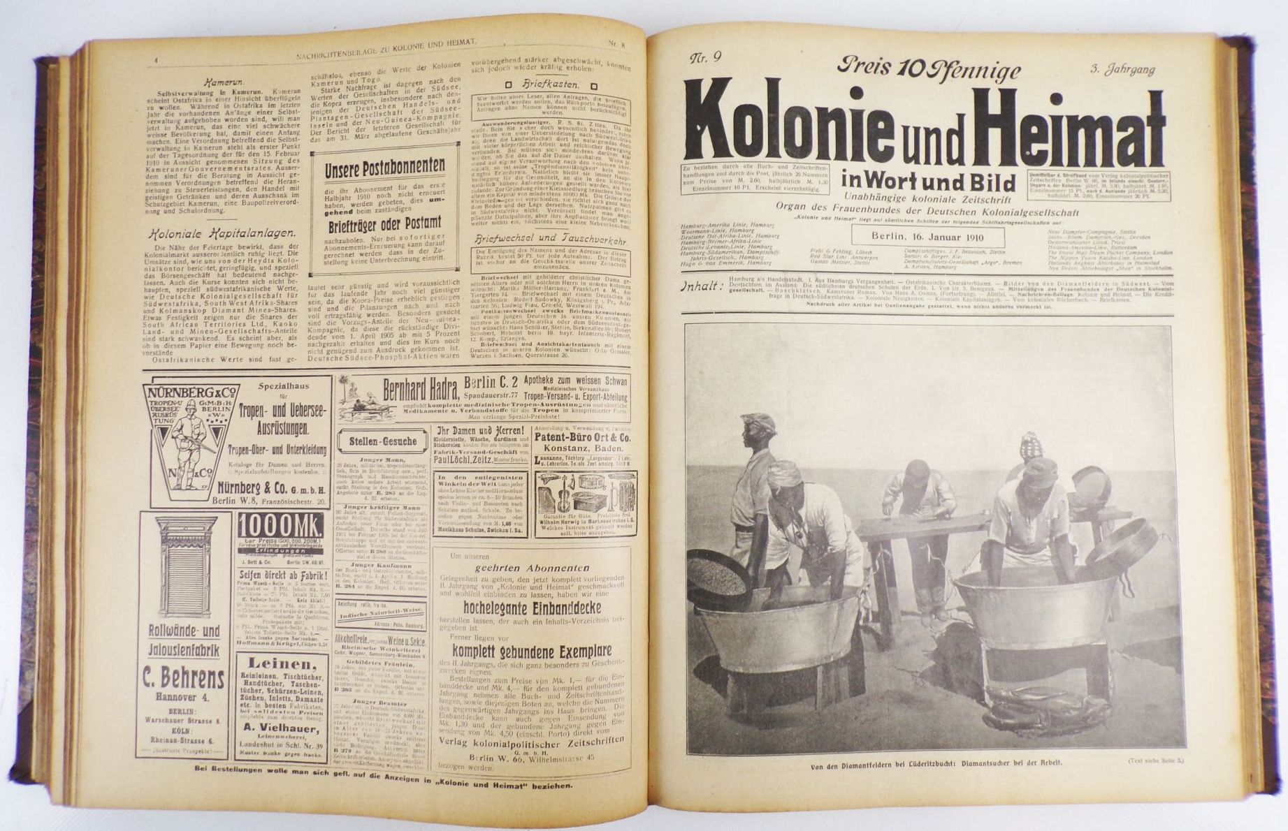 Kolonie und Heimat in Wort und Bild 1908 bis 1910