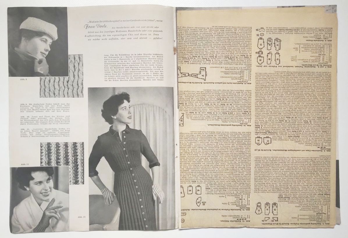 Mode Zeitschrift Neue Strick-Modelle für kalte Tage Nr 765 mit Schnittmuster Mode Zeitschrift Neue Strick-Modelle für kalte Tage Nr 765 mit Schnittmuster