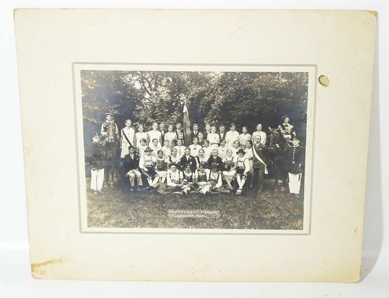 Foto Jugend Verein Frohsinn Lawalde 1930 Oberlausitz 