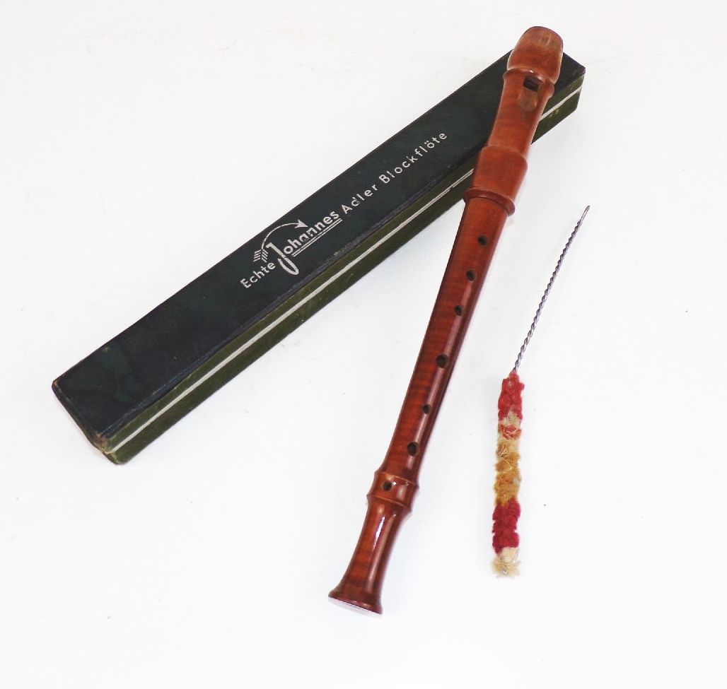 Alter Adler Blockflöte Markneukirchen 