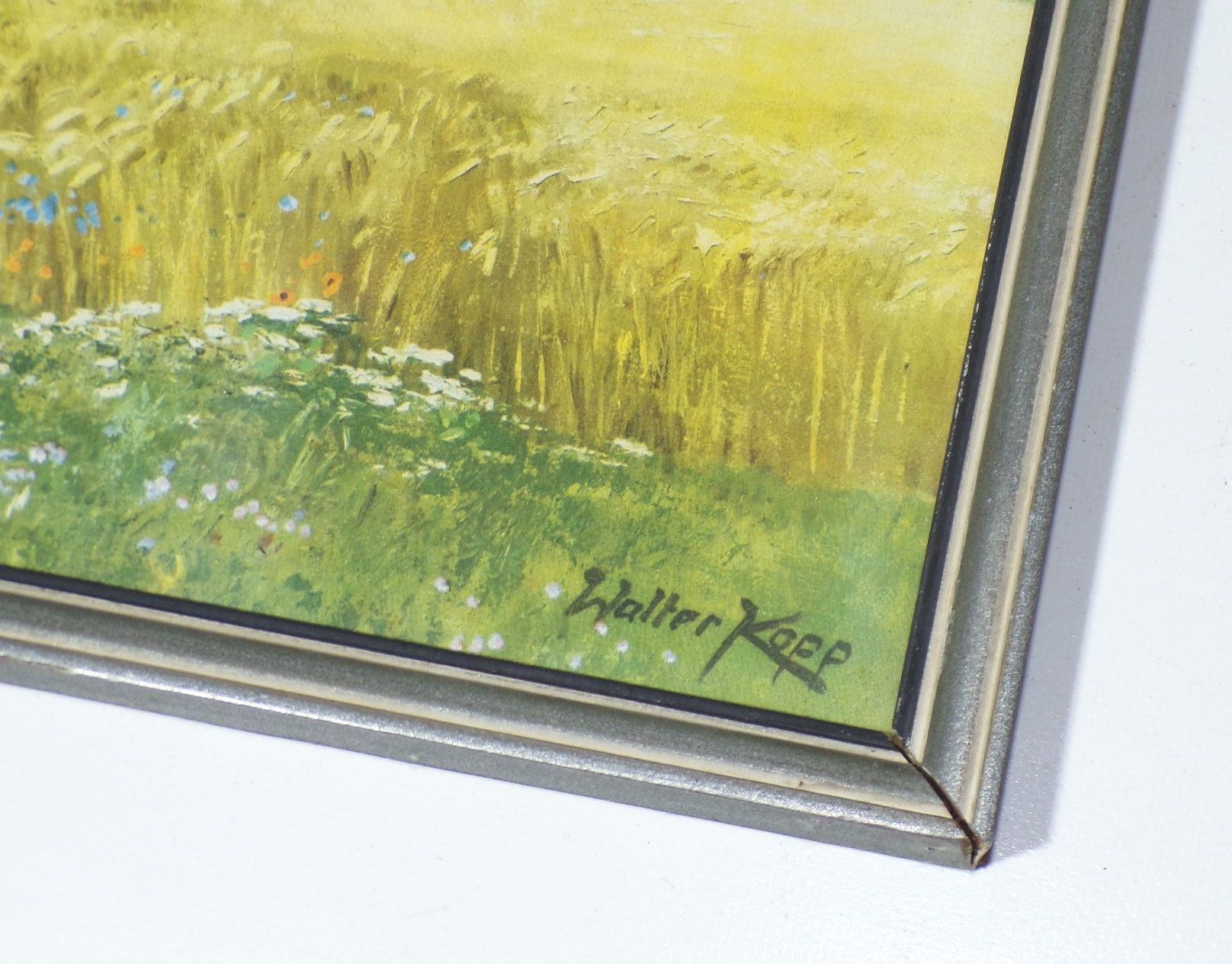 Alter Druck Windmühle Walter Kopp Bilderrahmen