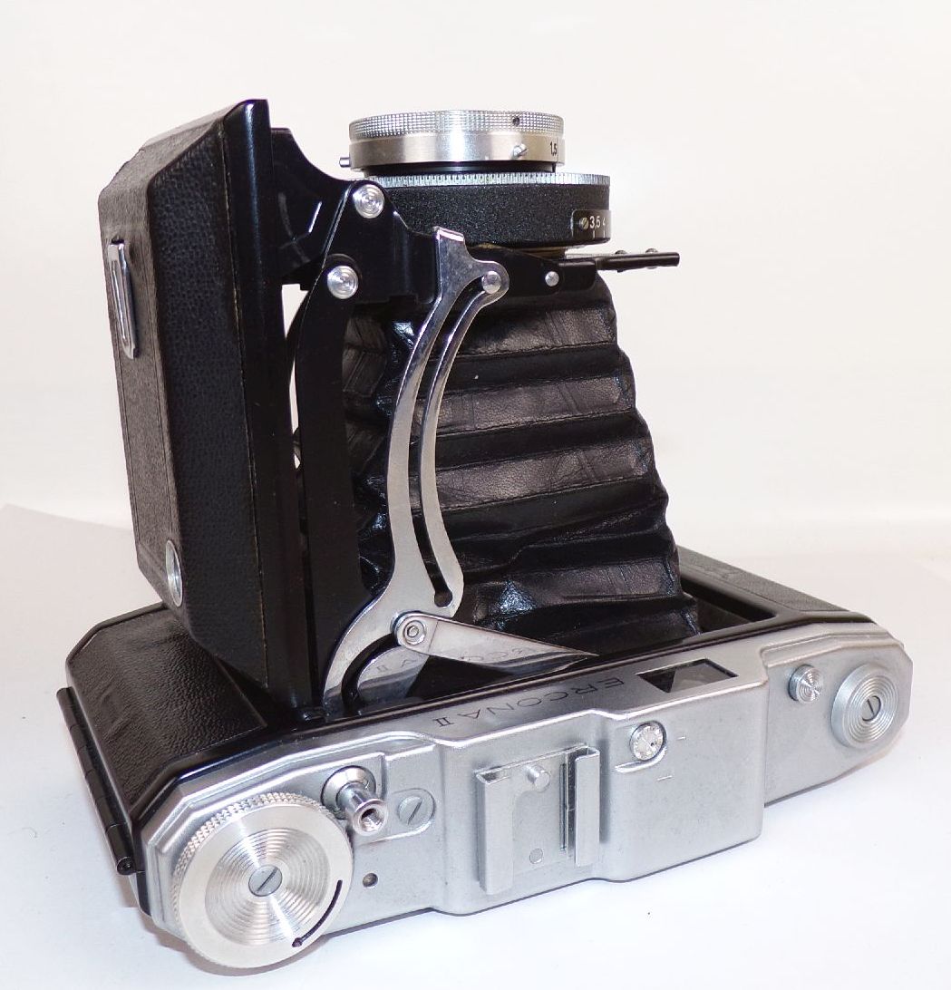Ercona II Klappkamera Carl Zeiss Jena Tessar Kamera Rollfilmkamera