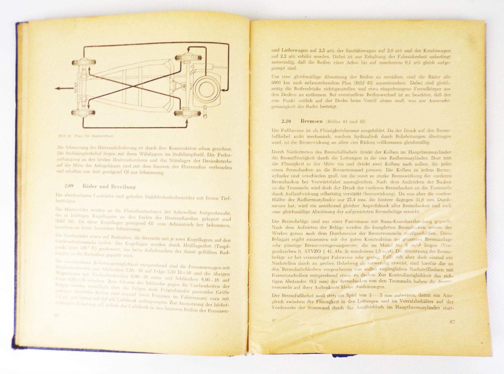 Betriebsanleitung für Personenkraftwagen EMW 340-2 Ausgabe 1954