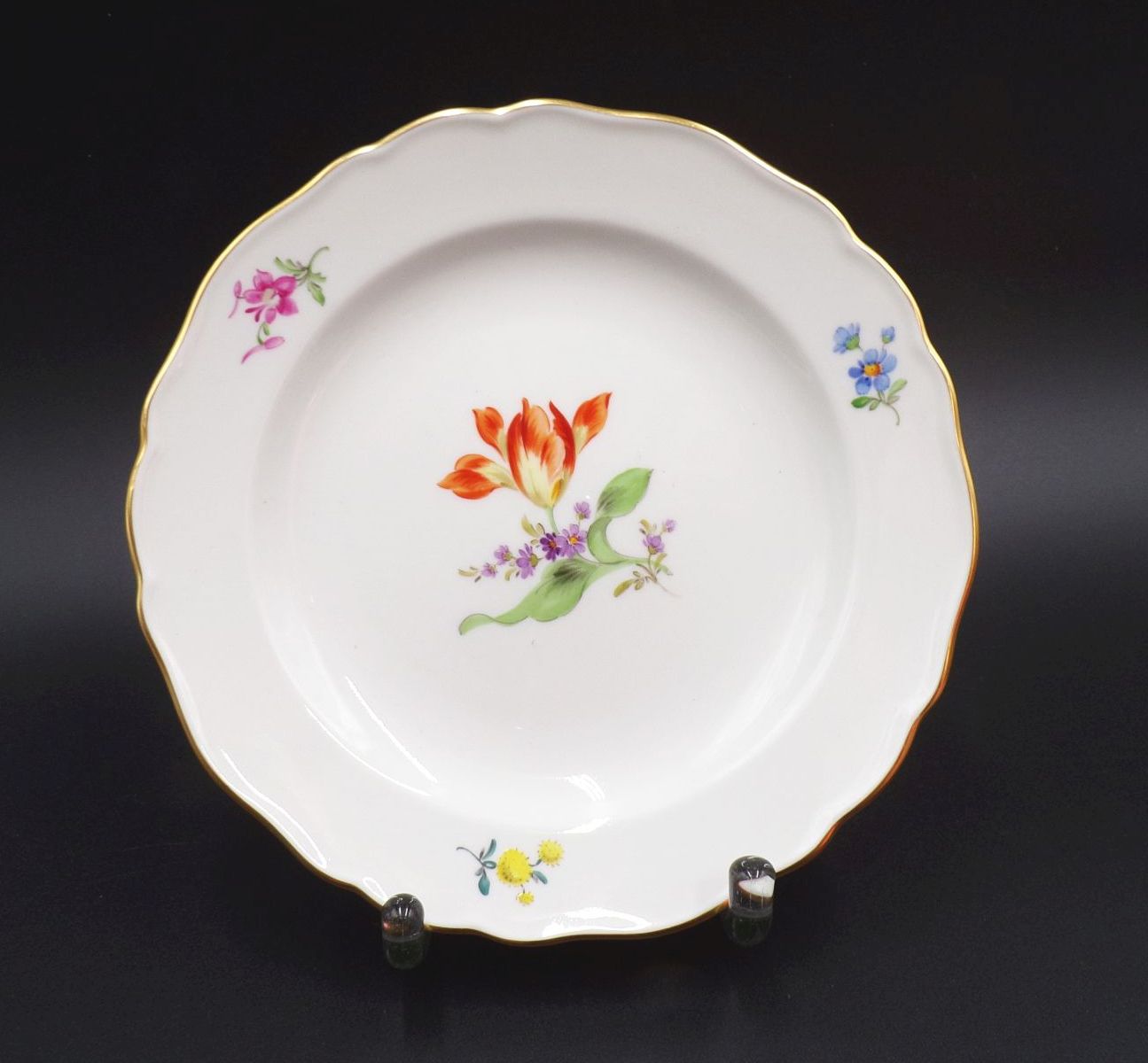 Meissen Porzellan Gedeck 3teilig Tulpe Meissen Porzellan Gedeck 3teilig Tulpe