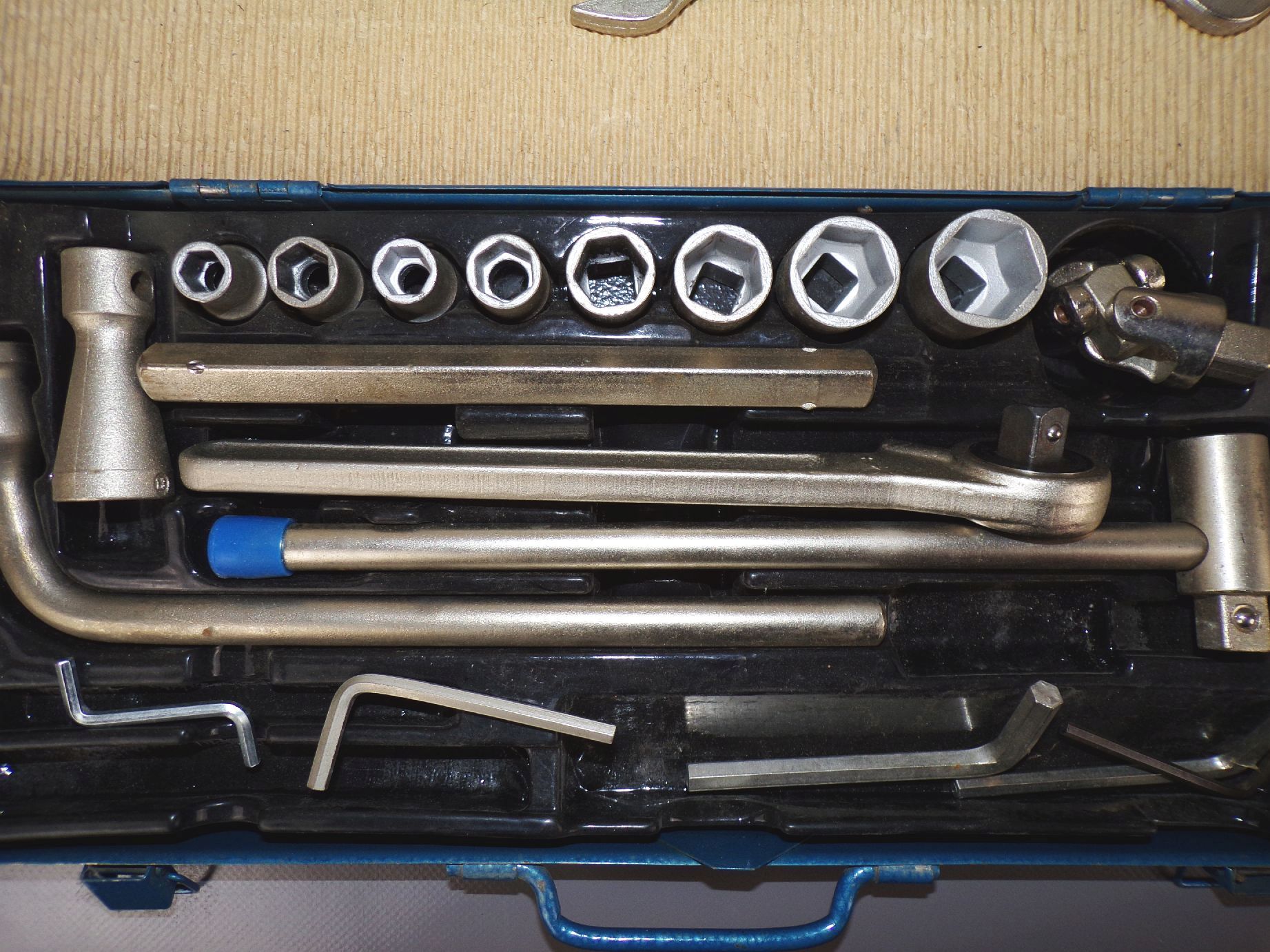 Smalcalda Nusskasten Steckschlüsselkasten 21 teilig DDR Werkzeug Smalcalda Nusskasten Steckschlüsselkasten 21 teilig DDR Werkzeug