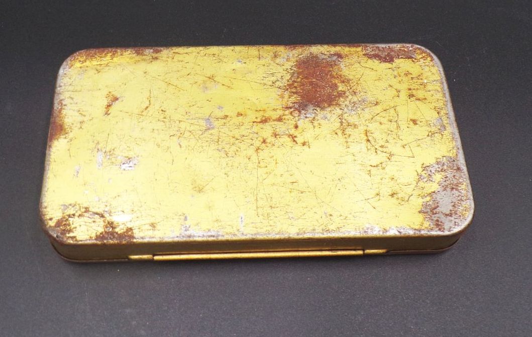 Alte Bahlsen Blechdose Weinbrandtropfen Art Deo Vintage Box Alte Bahlsen Blechdose Weinbrandtropfen Art Deo Vintage Box