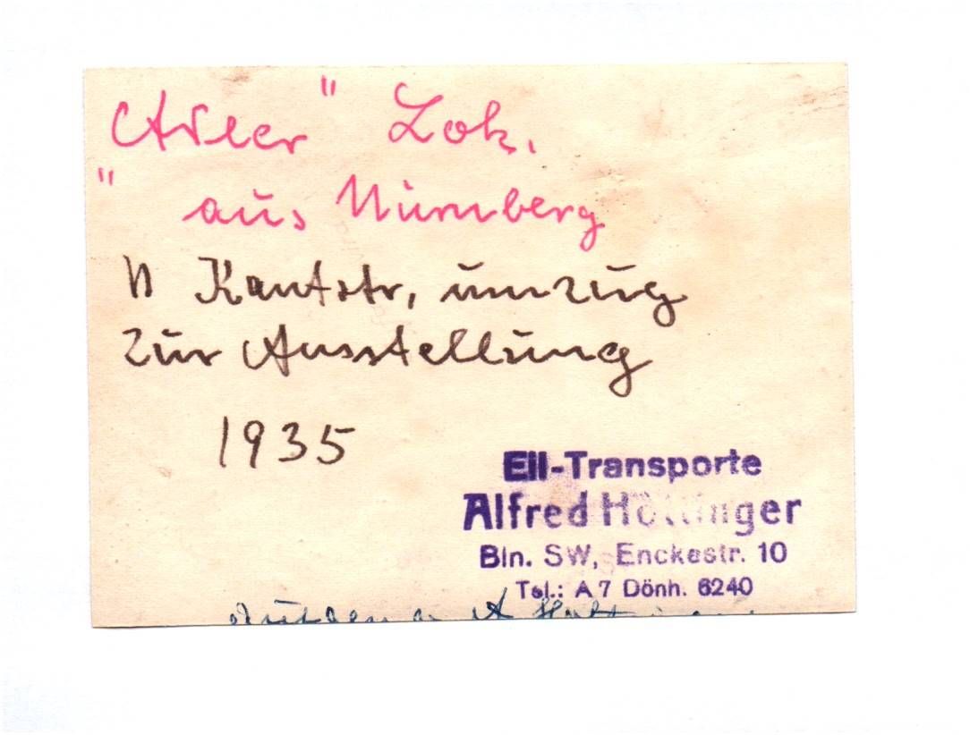 Fotografie Adler Lokomotive Ausstellung 1935 Dampflok Fotografie Adler Lokomotive Ausstellung 1935 Dampflok