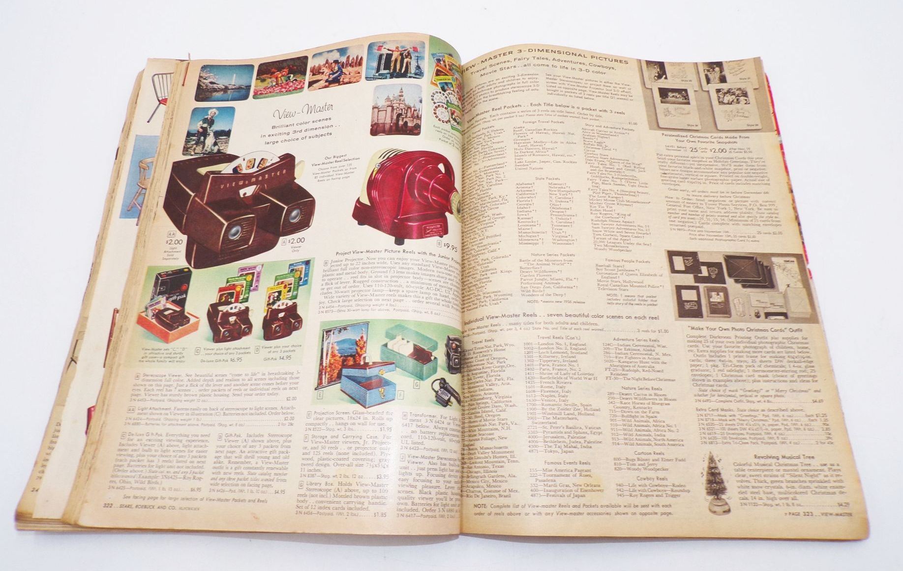 Sears Christmas Book 1956 alter Katalog Sears Christmas Book 1956 alter Katalog