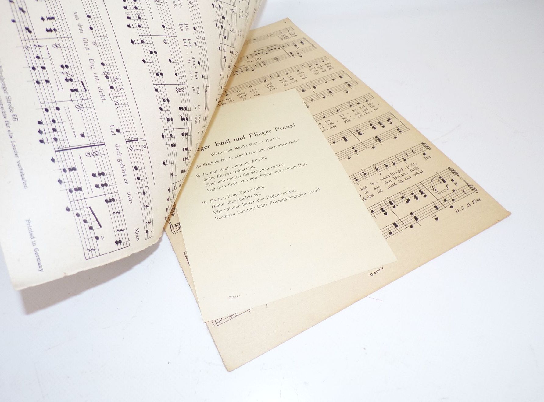 Zackig Zackig ist die Fliegerei 2 Wk WW2 Noten Lieder Peter Holm Notenheft Zackig Zackig ist die Fliegerei 2 Wk WW2 Noten Lieder Peter Holm Notenheft