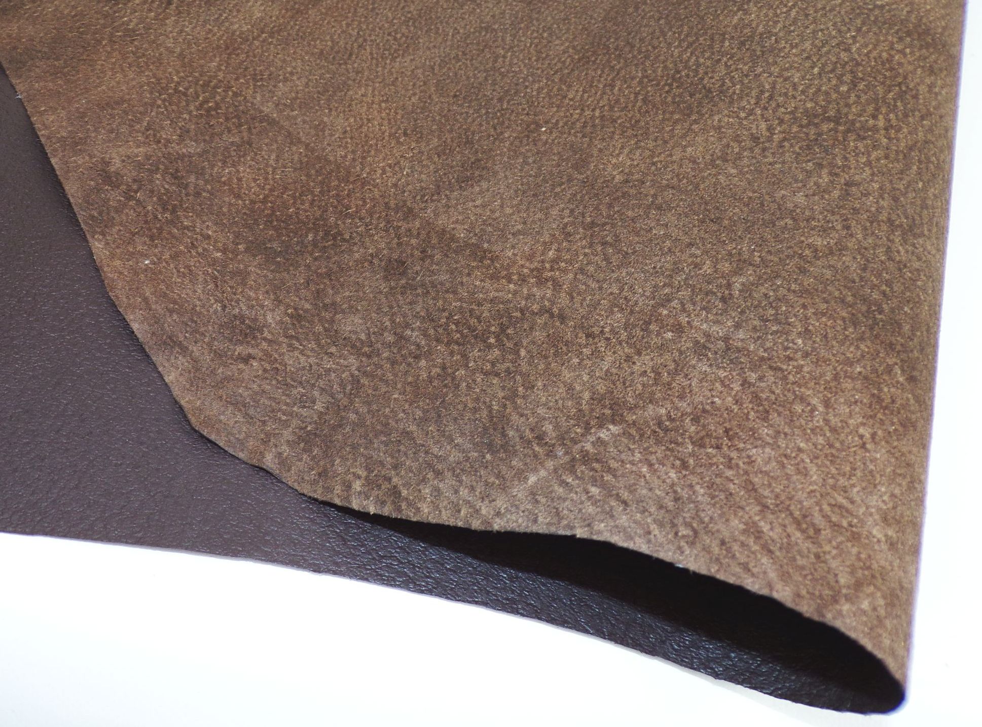 Leder Reste 60 cm x 80 cm Echtleder Rindsleder Basteln Upcycling Nähen Vintage