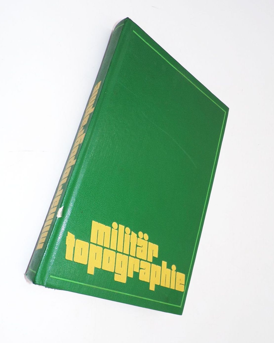Militärtopographie Lehrbuch für die Nationale Volksarmee der DDR 1981