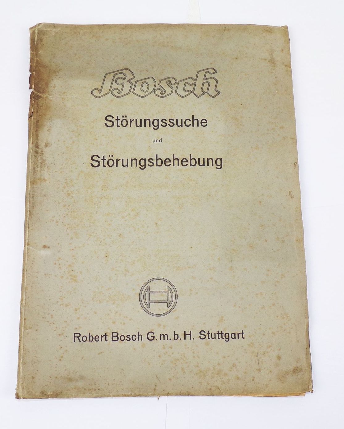 Bosch Störungssuche und Störungsbehebung 1942 1943 kfz Oldtimer 