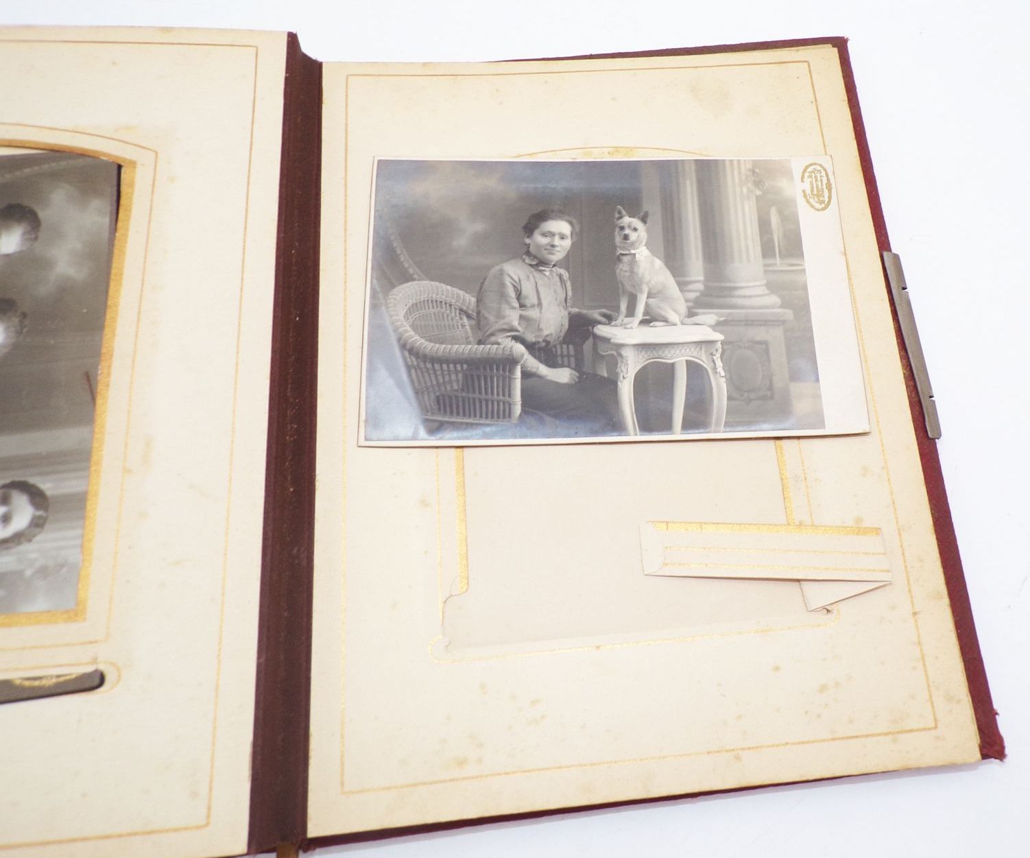 Altes CDV Fotoalbum Kabinettfoto um 1910 Altes CDV Fotoalbum Kabinettfoto um 1910