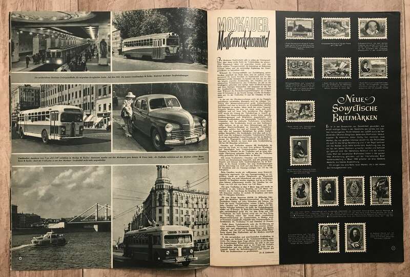 Illustrierte Rundschau verschiedene Ausgaben 1949 Zeitschrift