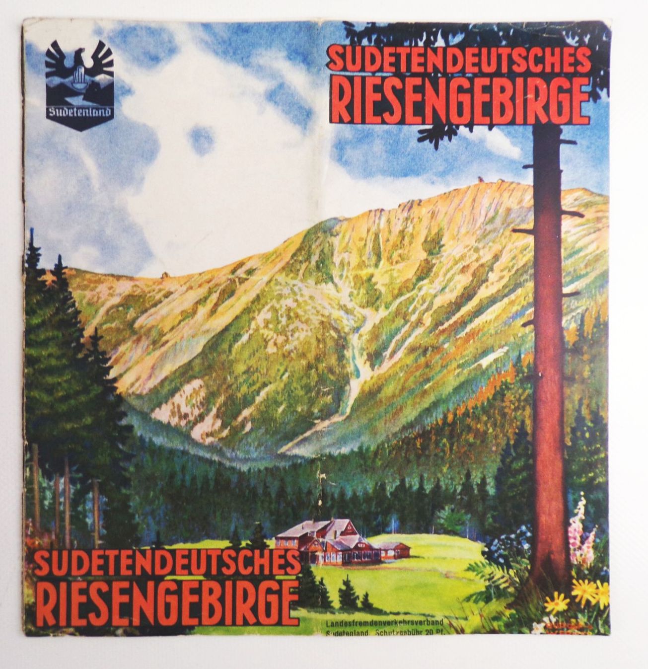 Sudetendeutsches Riesengebirge 1939 Reiseprospekt Sudetendeutsches Riesengebirge 1939 Reiseprospekt