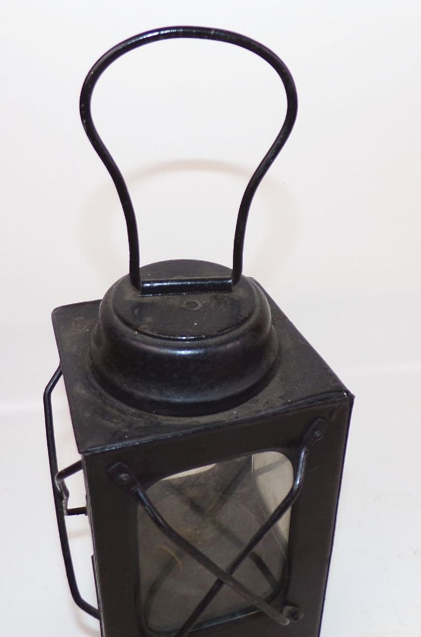 Alte Laterne Heckers Sohn Dresden Handlampe true Vintage