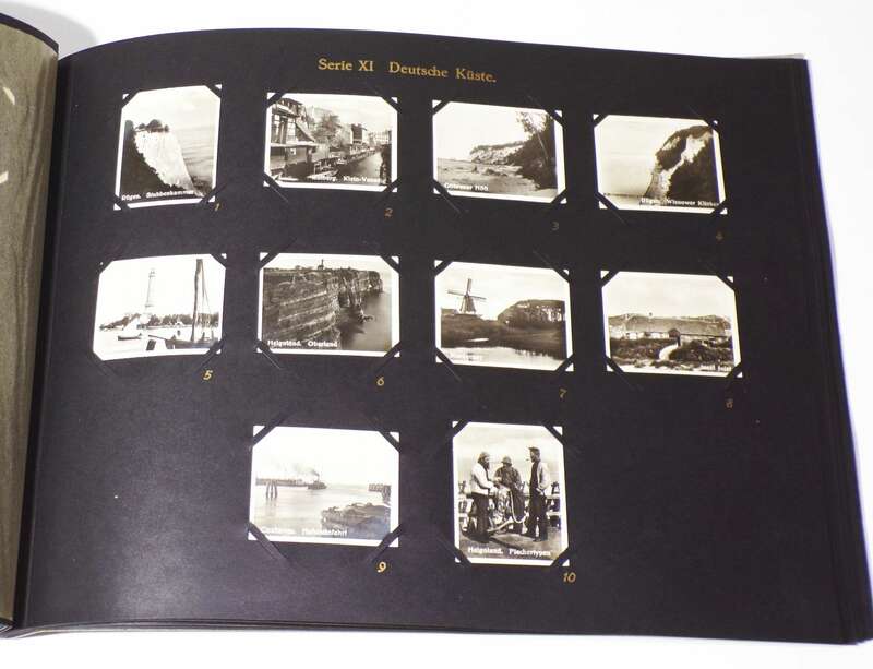 Das schöne Deutschland mit Gebieten vollständiges Sammelbilderalbum