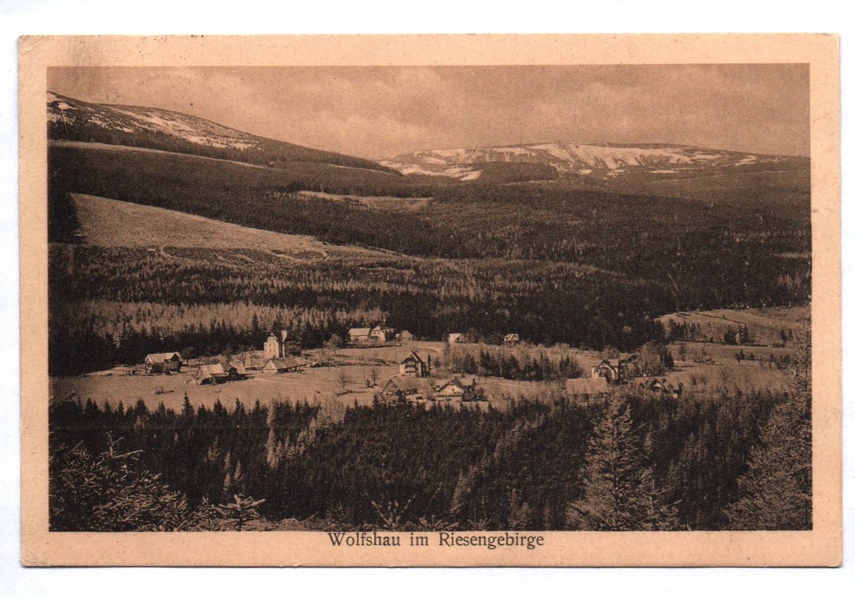 AK Wolfshau im Riesengebirge 1924