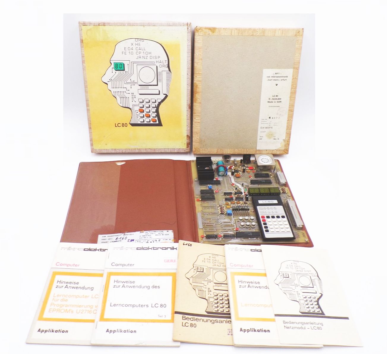 DDR Lerncomputer LC80 mikroelektronik RFT vintage
