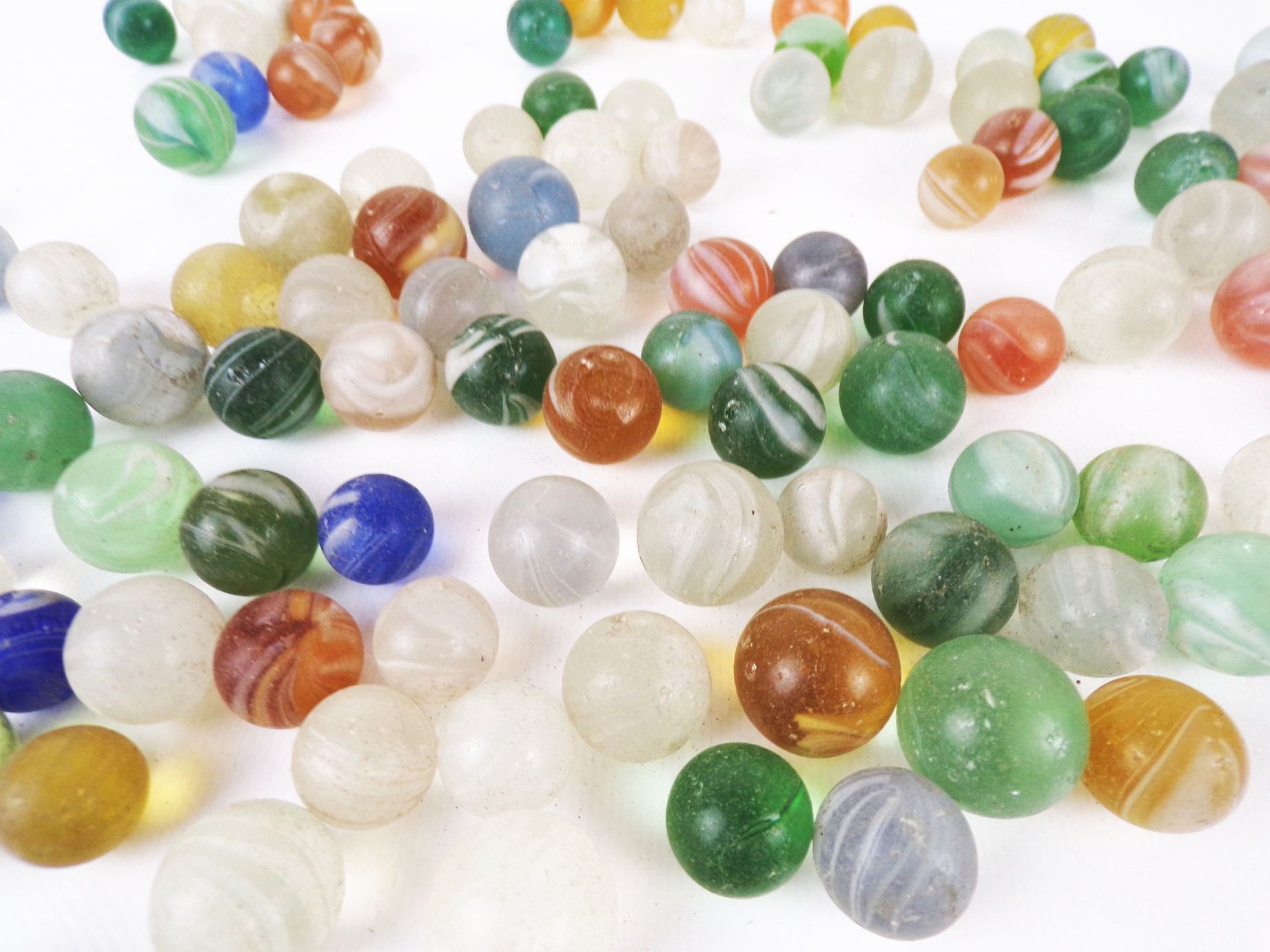 Konvolut alte Glasmurmeln 107 Stück Murmel marbles Konvolut alte Glasmurmeln 107 Stück Murmel marbles
