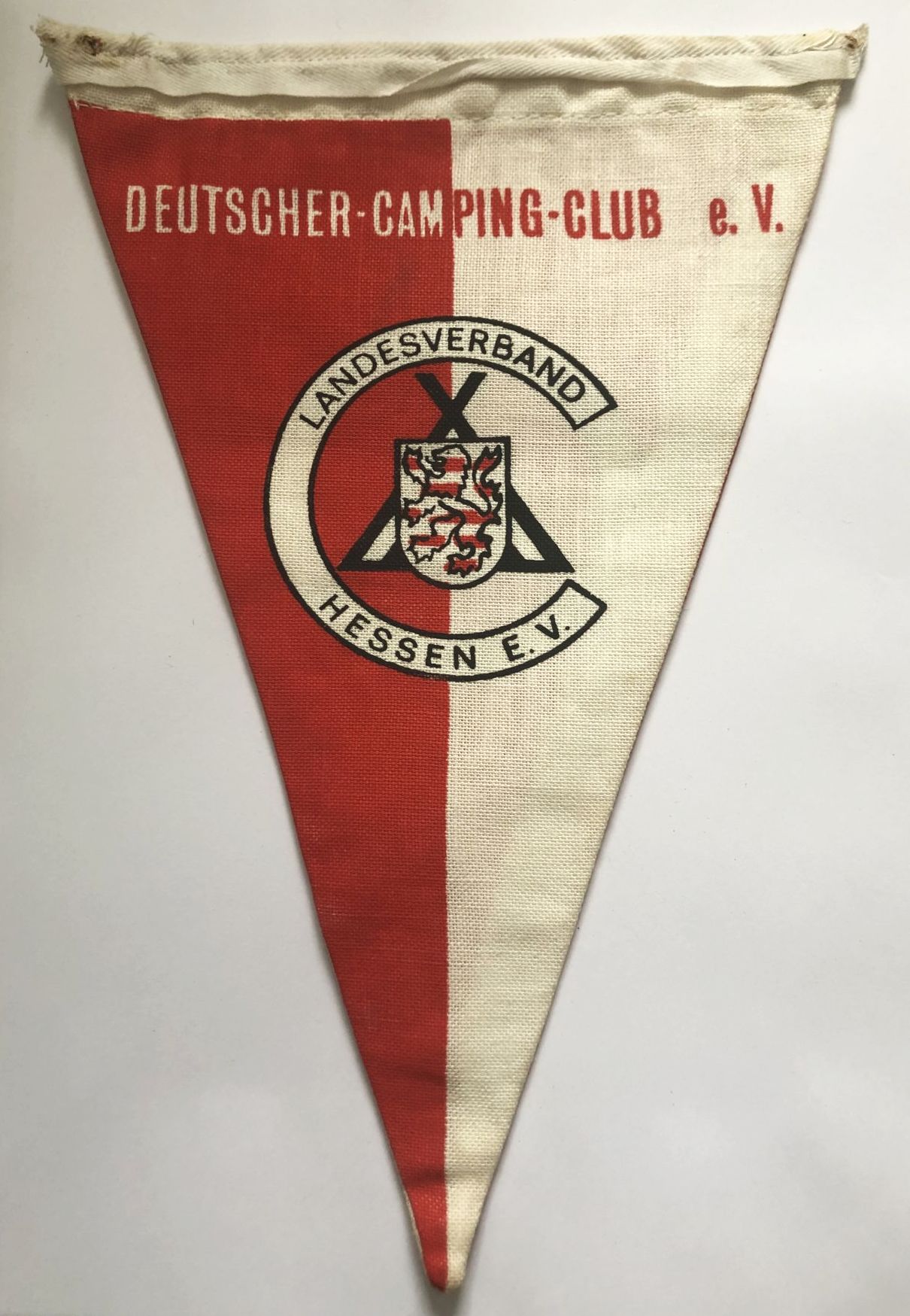 Deutscher Camping Club eV Landesverband Hessen Wimpel