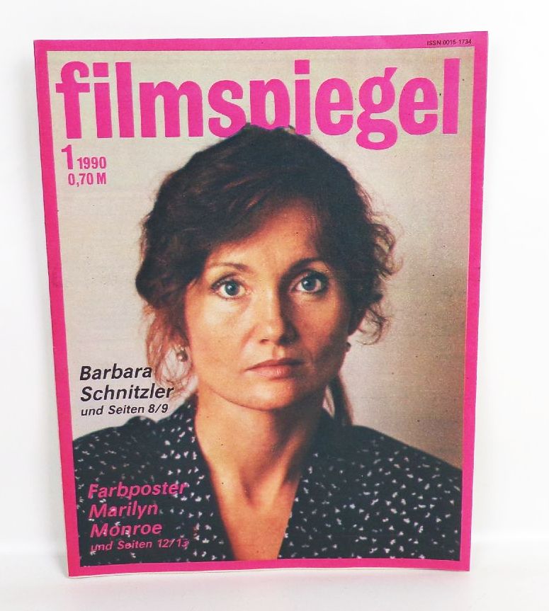 Filmspiegel 1 Barbara Schnitzler Marilyn Monroe 1990 Zeitschrift