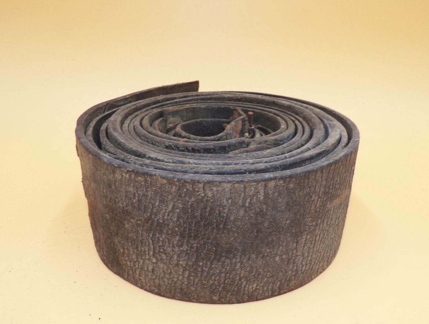 Alter Transmissionsriemen Lederriemen Antriebsriemen Vintage