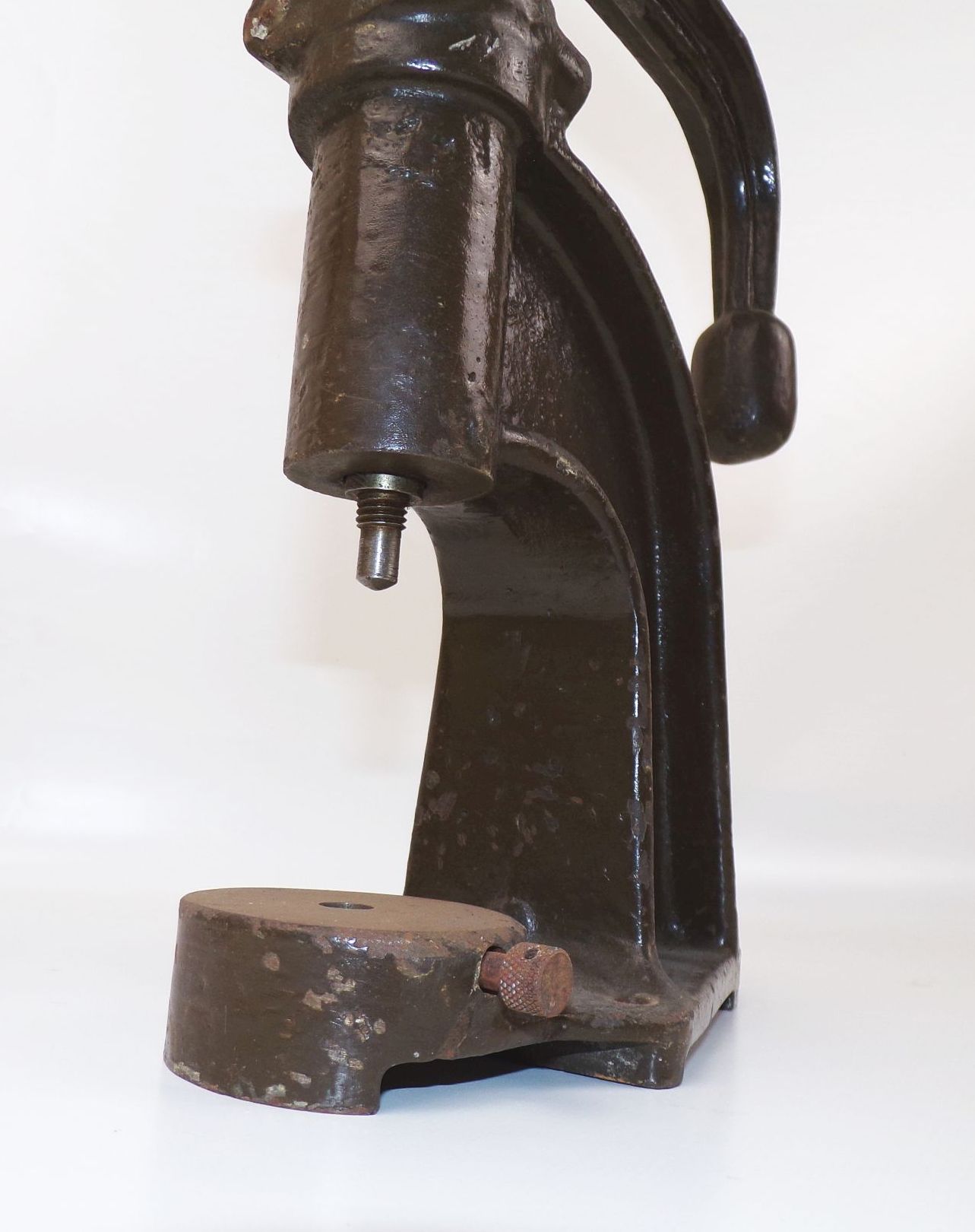 Alte Spindelpresse Sattler Werkzeug Vintage