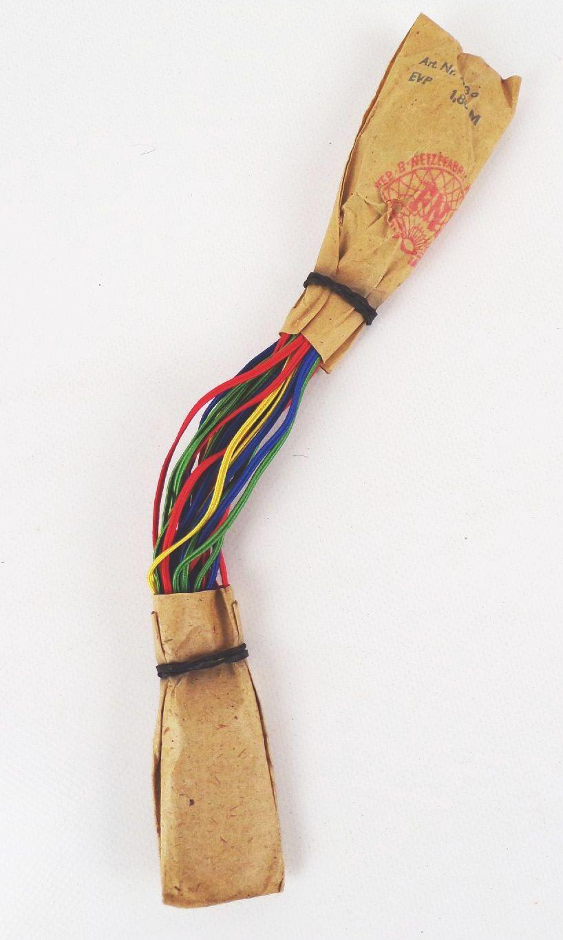 Altes Fahrradnetz DDR Bunt OVP