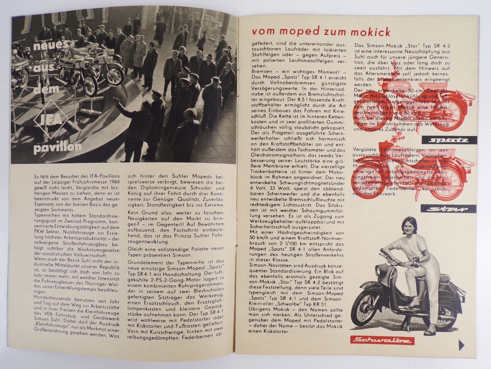 Ifa Mobil Report Nr 1 von 1964 DDR Kfz Oldtimer Zeitschrift Ifa Mobil Report Nr 1 von 1964 DDR Kfz Oldtimer Zeitschrift