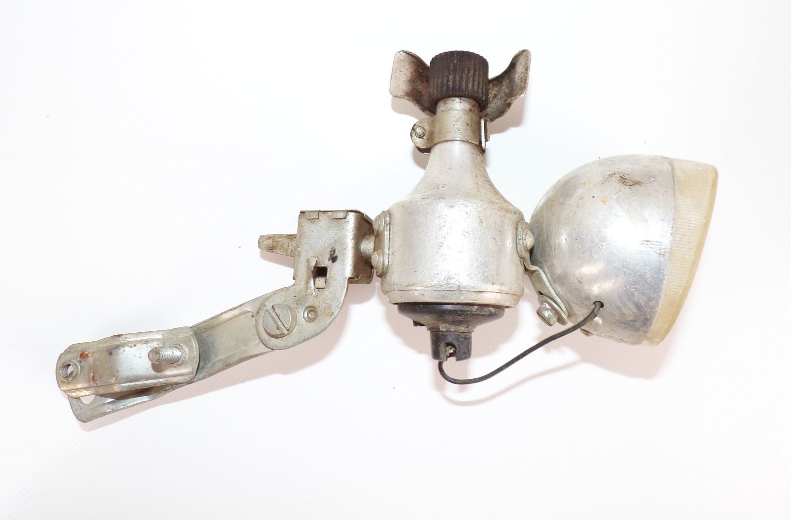 Alter Fahrraddynamo mit Scheinwerfer DDR Ruhla 6 V 3 W Oldtimer 