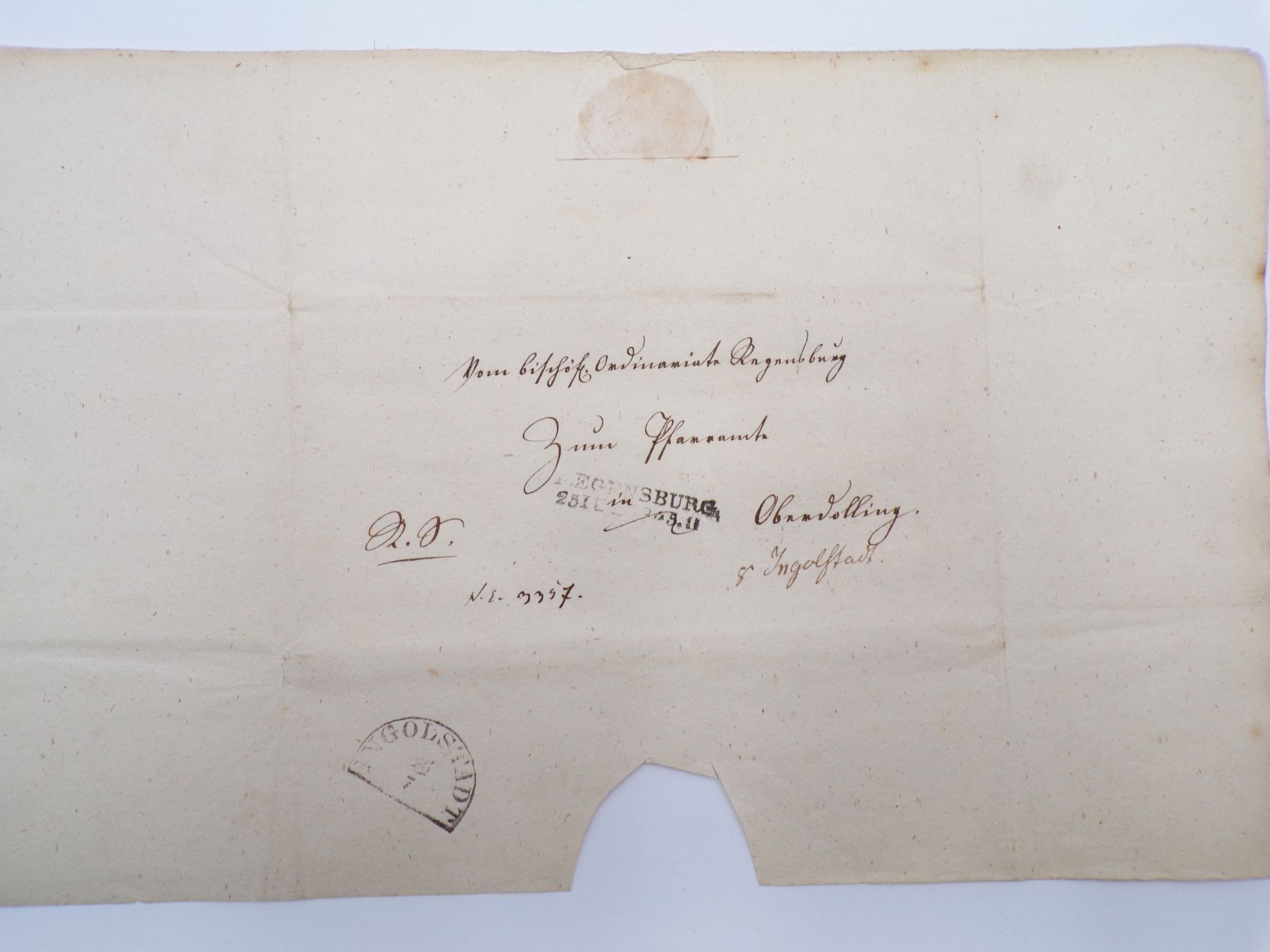 Vorphila Nachlass Bayern Regensburg Ingolstadt Stempel