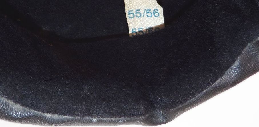 Halbschale Sturzhelm Mopedhelm Größe 55 /56 Sturzhelm Rot DDR 