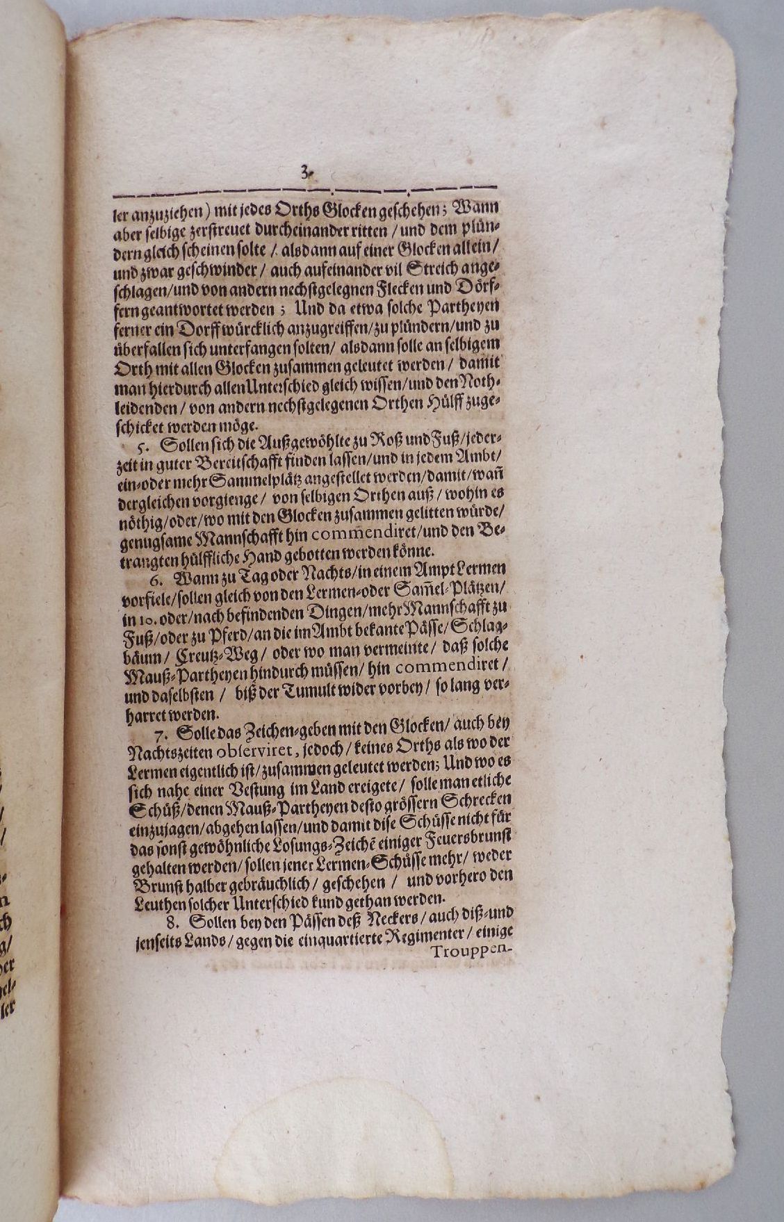 Edikt Wilhelm Ludwig Herzog zu Württemberg 1675 Stuttgart Räuber Pässe Edikt Wilhelm Ludwig Herzog zu Württemberg 1675 Stuttgart Räuber Pässe