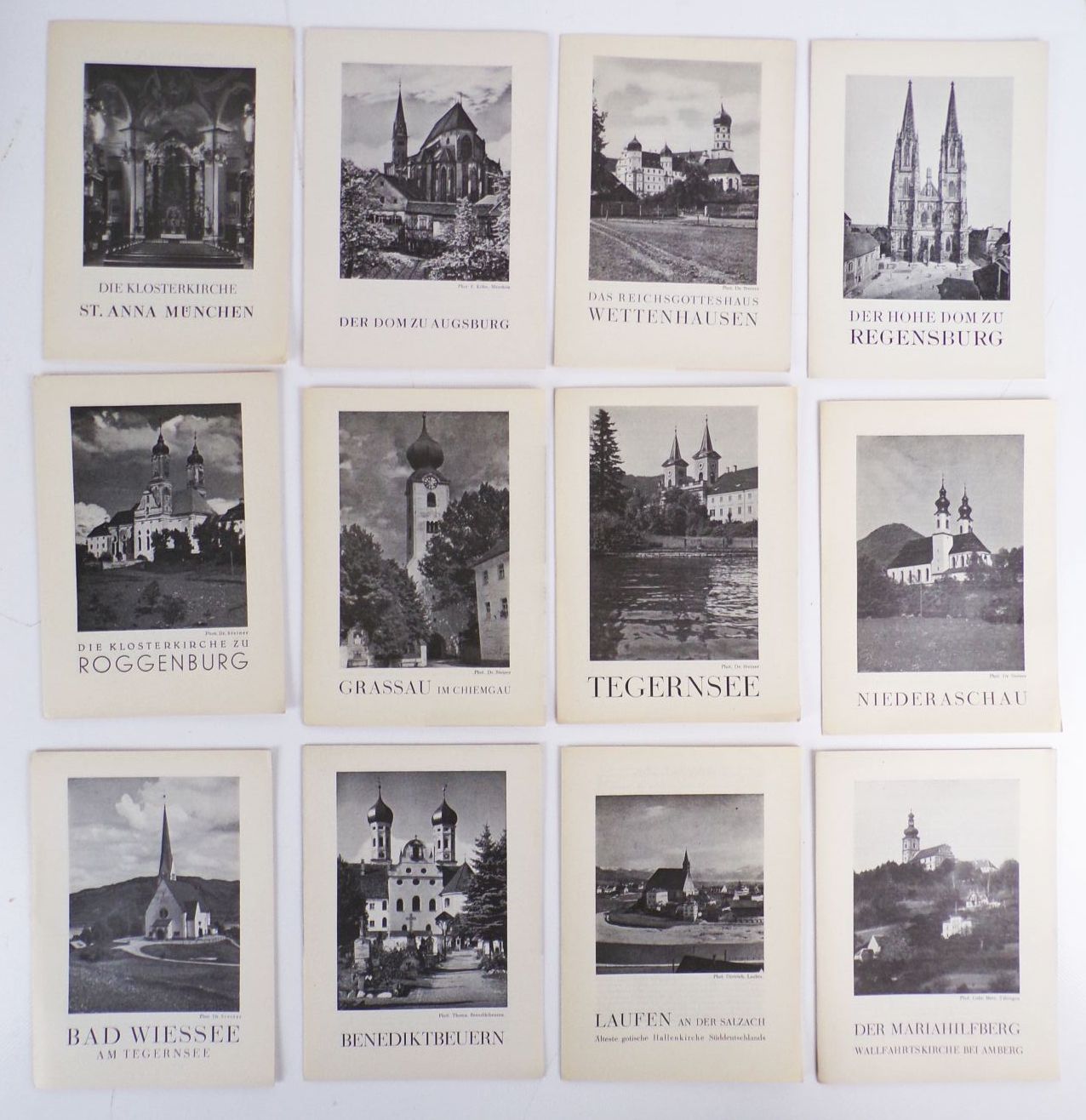 Kleine Kirchenführer Bayern Dreifaltigkeit Verlag München Konvolut 