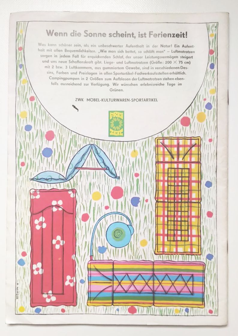 Modezeitschrift Modische Maschen 1972 Nr 2 mit Schnittmusterbogen DDR Modezeitschrift Modische Maschen 1972 Nr 2 mit Schnittmusterbogen DDR