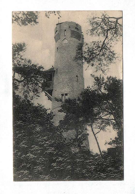 Ak Bad Freienwalde a./O. Bismarckturm 1929