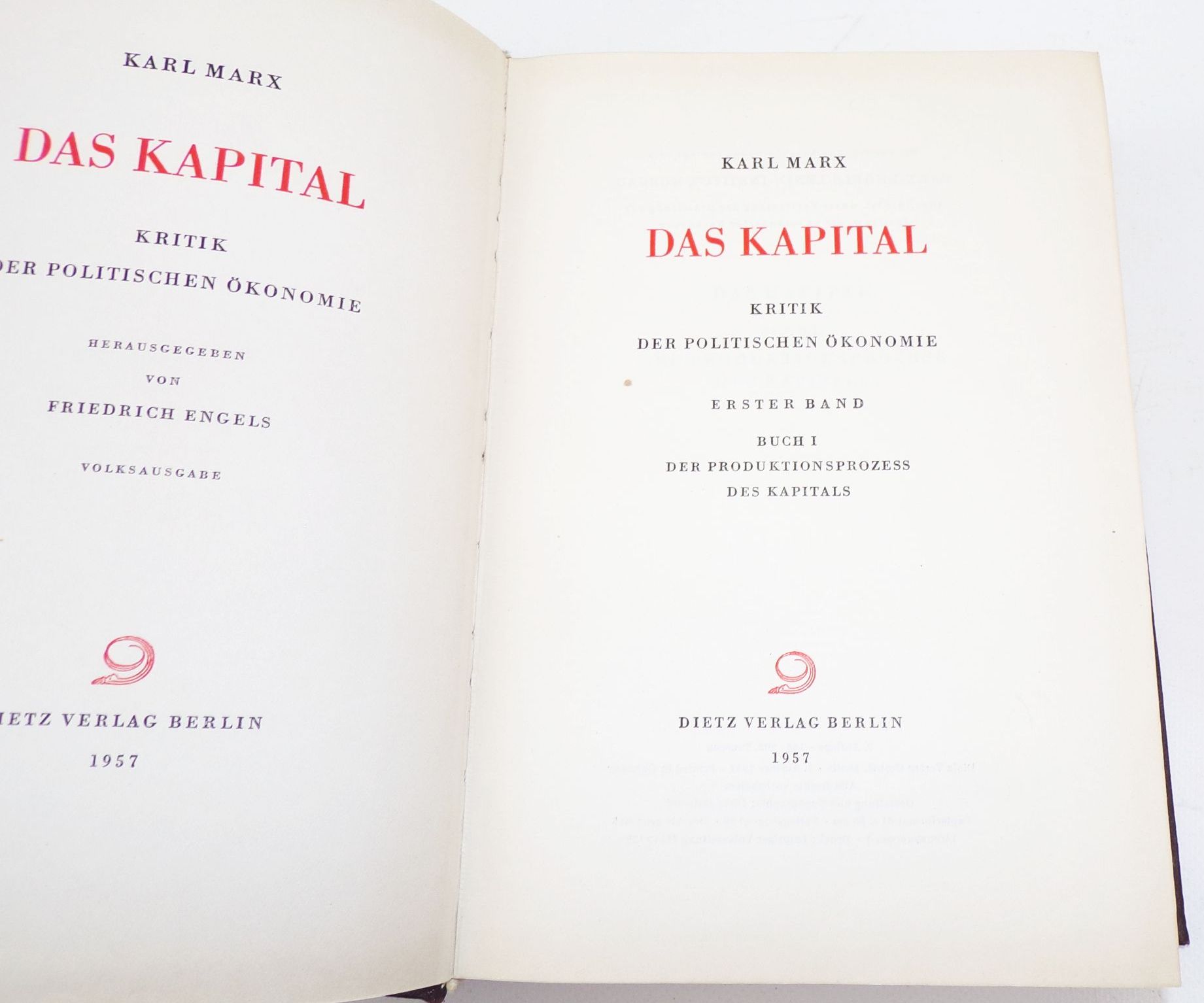 Das Kapital Karl Marx Band 1 2 3 DDR Dietz Verlag Buch