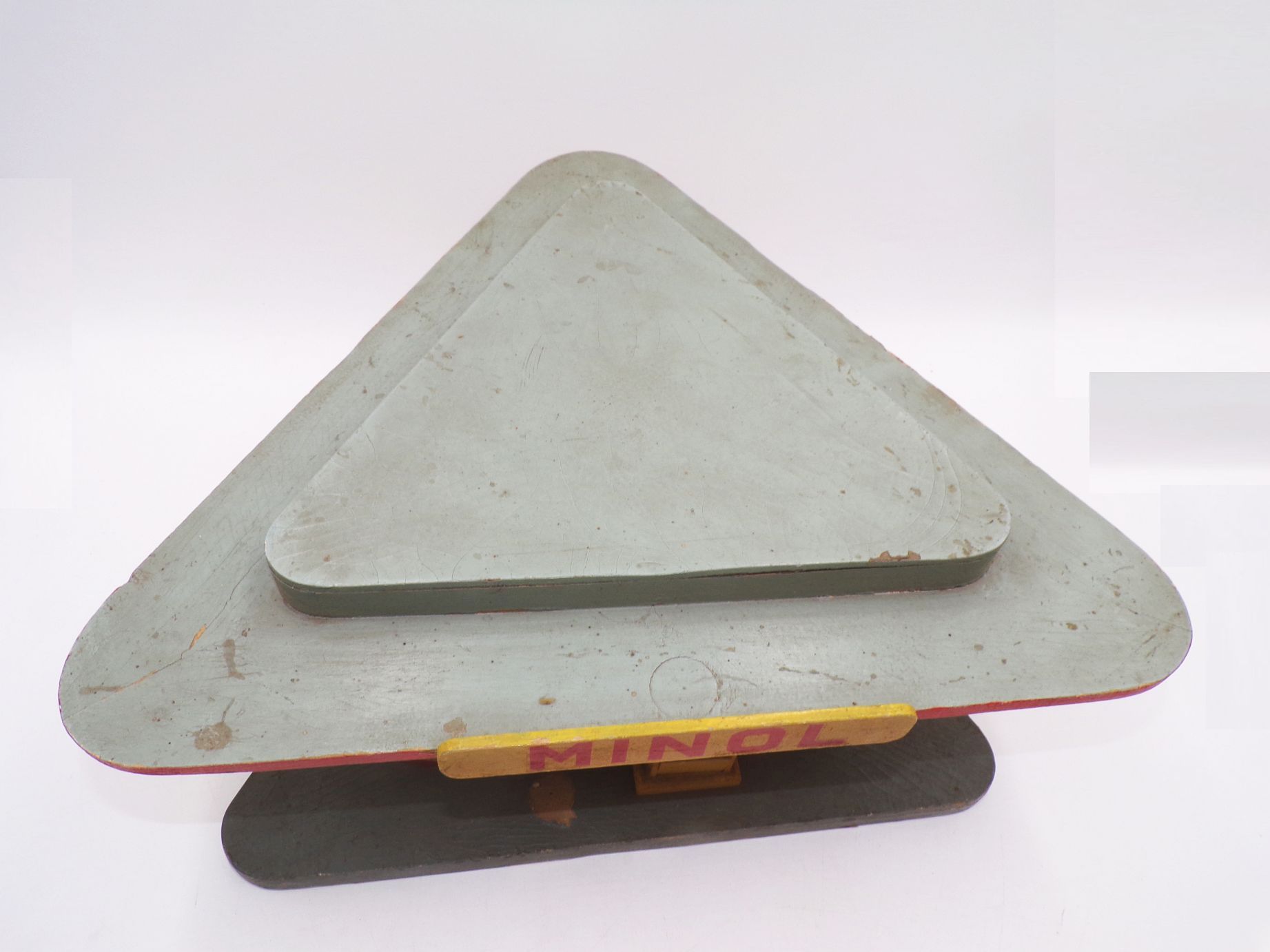 Alte Minol Tankstelle aus Holz 1960er 