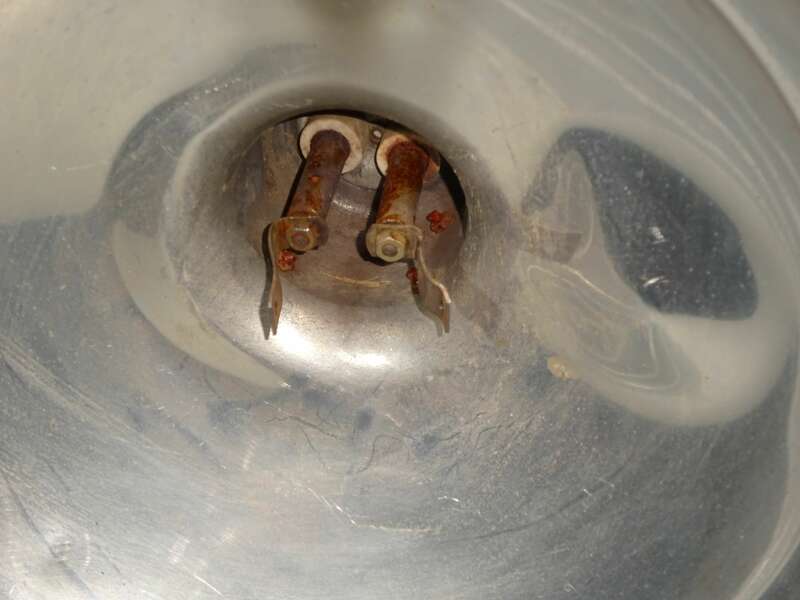 Vintage Höhensonne ehlampe Wärmelampe Heizstrahler Deko 