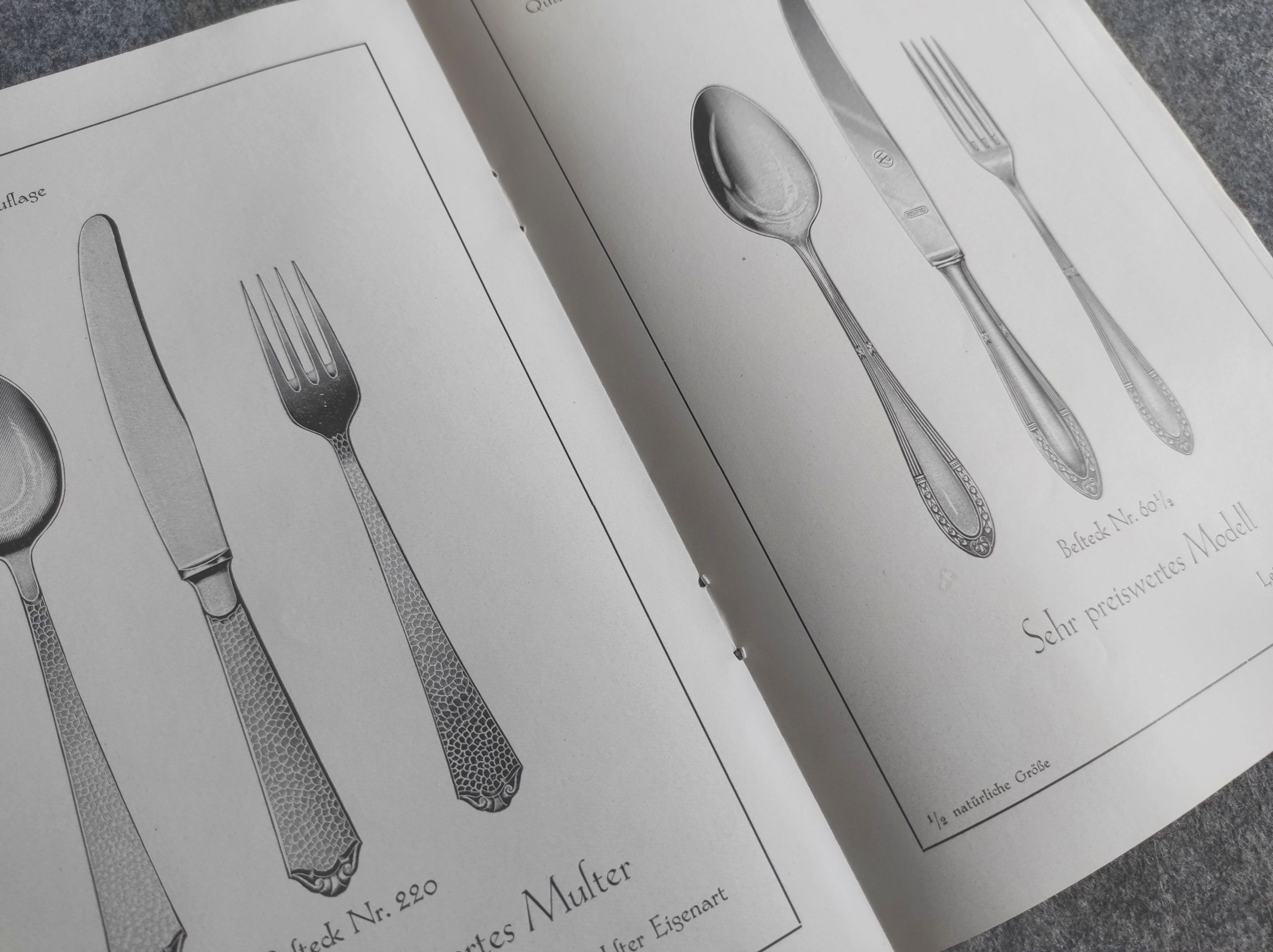 Altes Heft Ricard Wielputz Solingen Katalog Bestecke Altes Heft Ricard Wielputz Solingen Katalog Bestecke