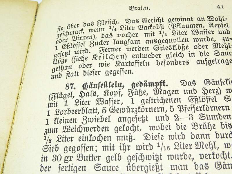 Königs Kochbuch Bürgerliche Küche Rezepte Kochen Braten um 1910 !