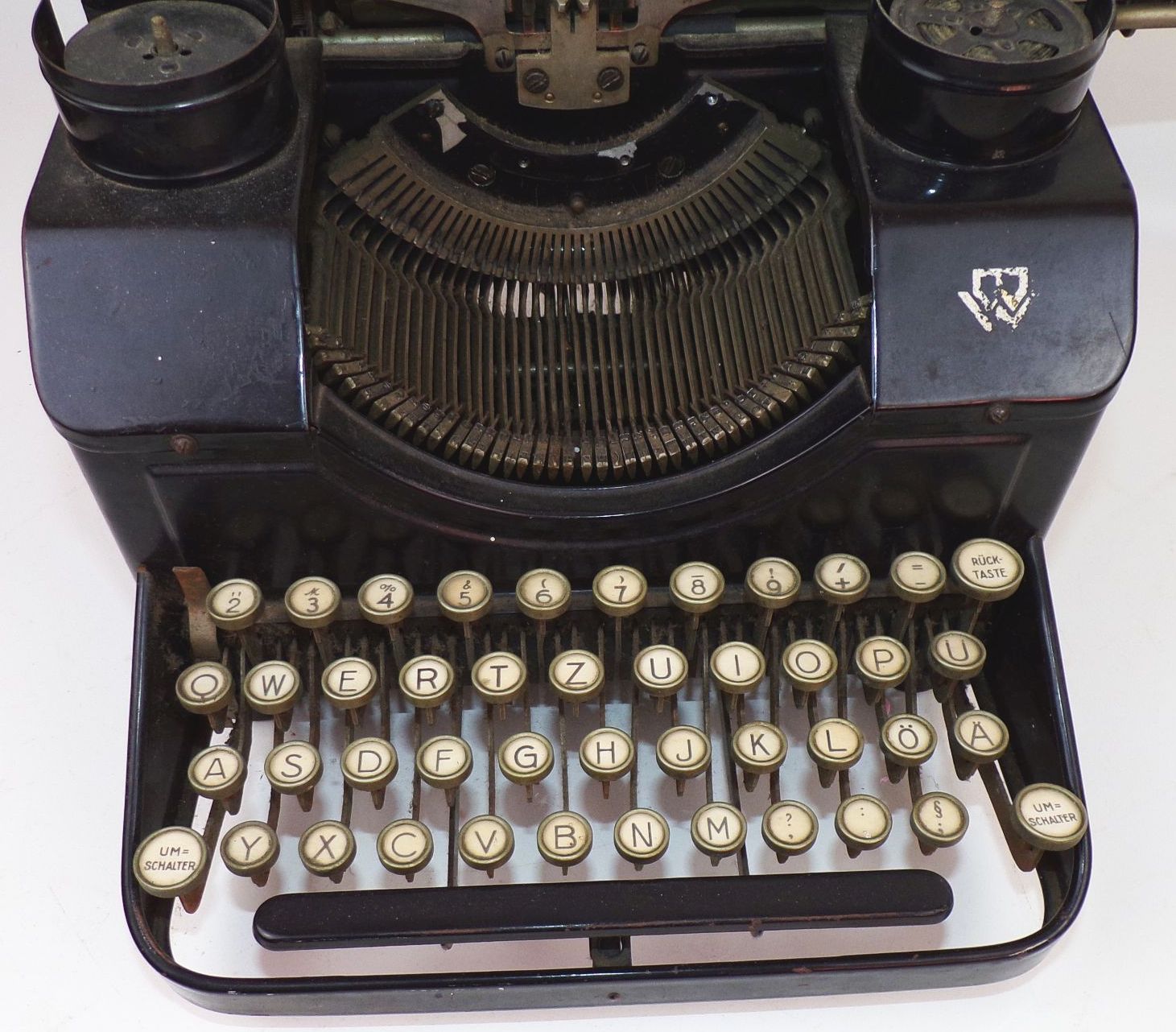 Alte Orga Privat Schreibmaschine Bing Werke typewriter 